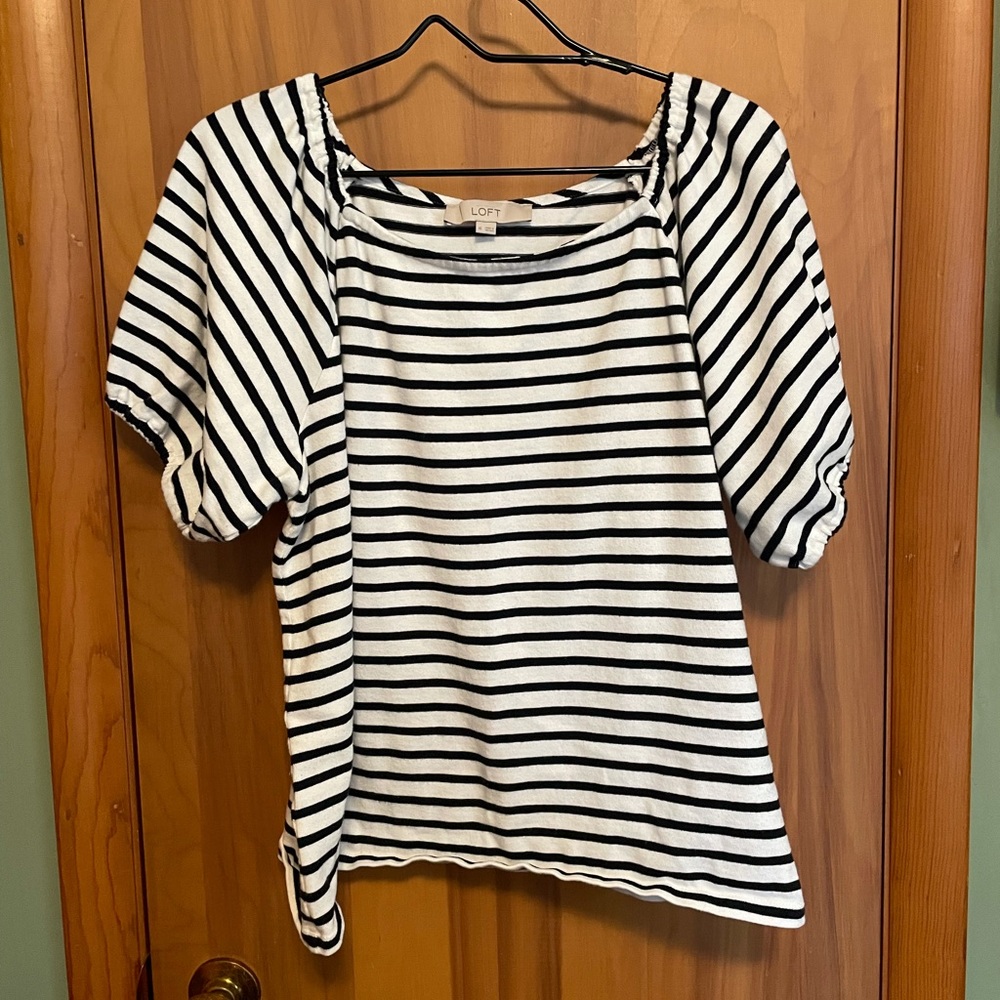 Loft square neck top